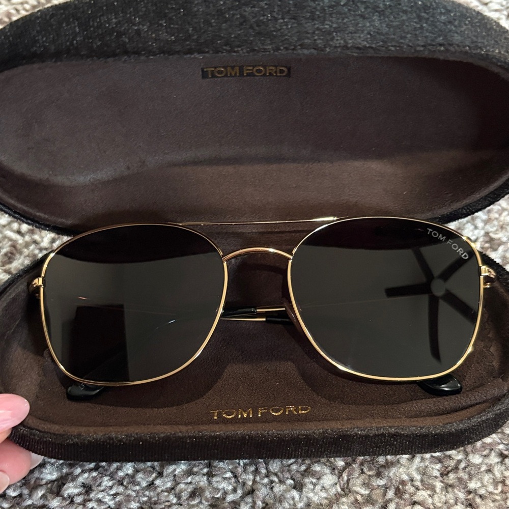Tom Ford Gold Frame Sunglasses
